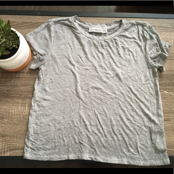 Abercrombie & Fitch Tops - Abercrombie and Fitch cropped tee shirt Abercrombie & Fitch Tops - Abercrombie and Fitch cropped tee shirt